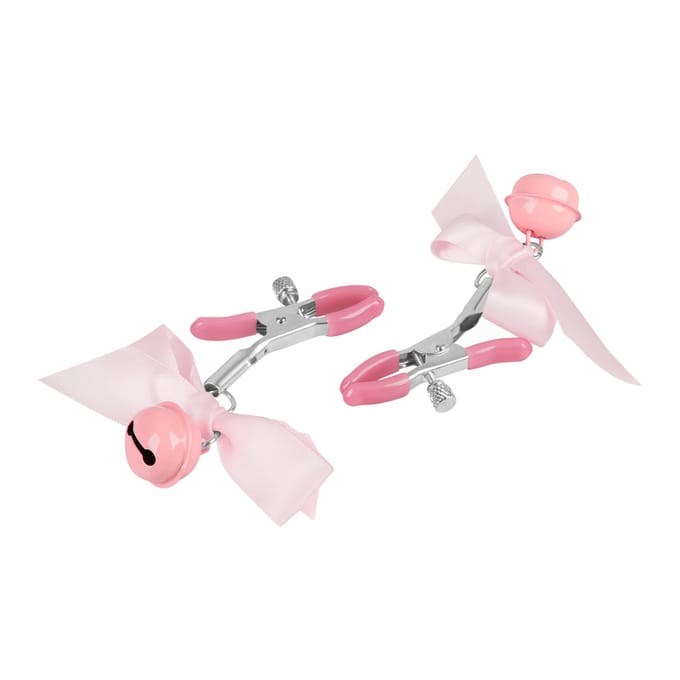 Schattige tepelklemmen met belletjes