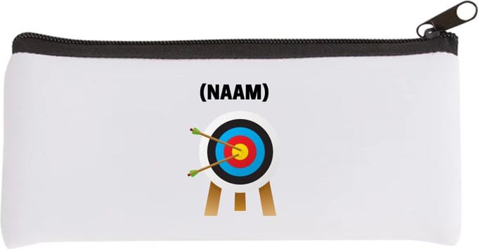 Akyol - boogschieten met eigen naam Etui - Sport - boogschieter - sport - 20 bij 9 cm