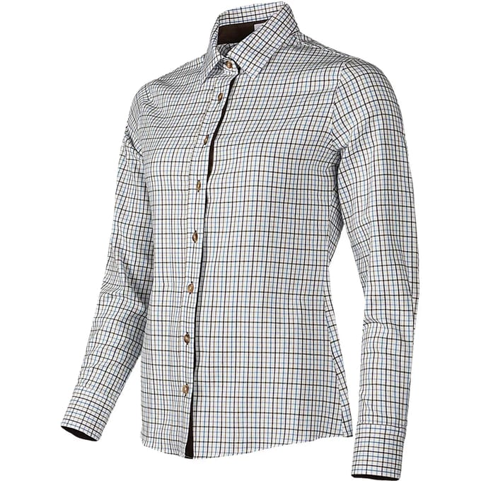 Dames klassieke geruite blouse Baleno Nina