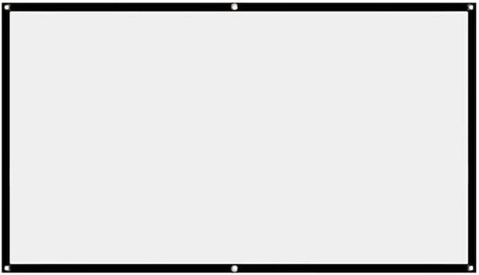 Projectiescherm - Thuisbioscoop scherm - Film avond - 4K projectie ondersteuning - 60 inch - Mat Wit
