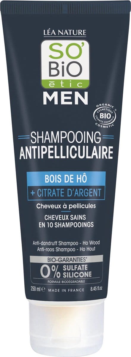 SO’BiO étic For men anti roos shampoo 250 milliliter