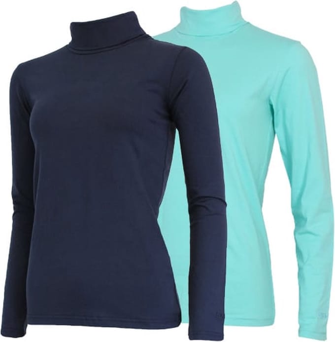 2-Pack Campri - Skipully - Wintersportpully - Dames - Navy/Aruba blue (617) - maat M