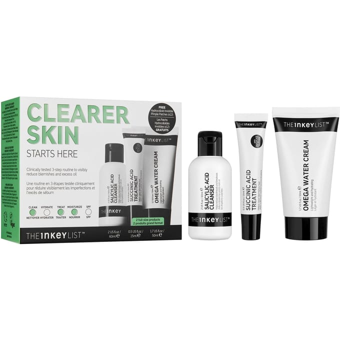 The INKEY List Clearer Skin Starts Here Set