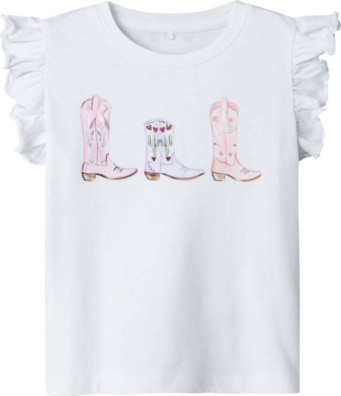 NAME IT - NMFHADIA SS TOP BOX - Meisjes - Blouses
