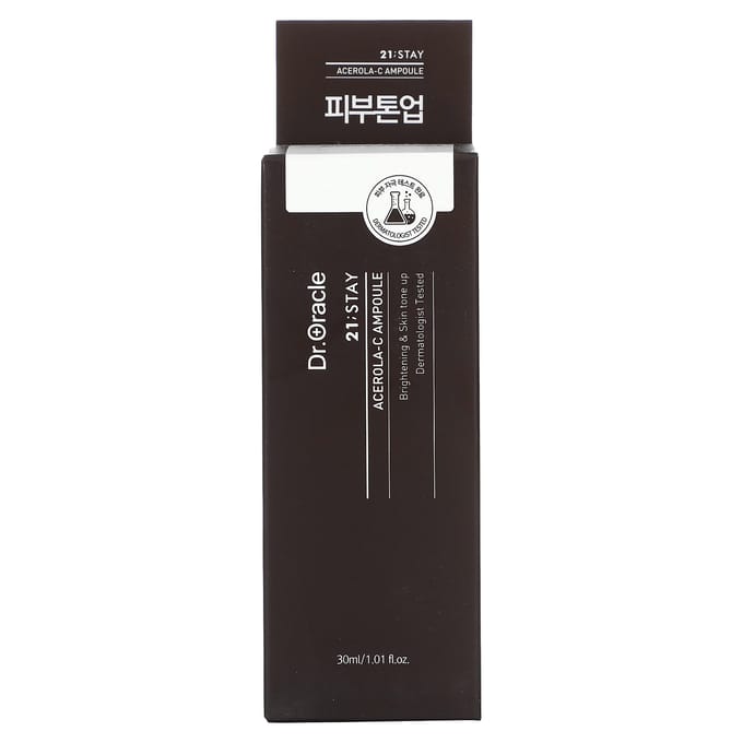 Dr. Oracle, 21;Stay, Ampoule d'Acérola-C, 30 ml (30 ml) white