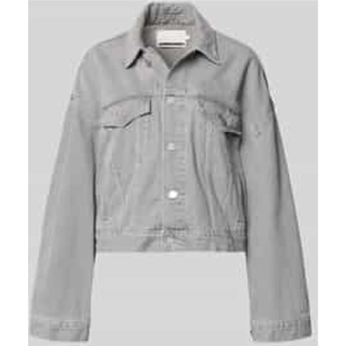 Oversized jeansjack van mix van katoen en lyocell model 'PAASITHE'