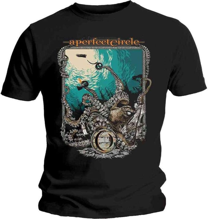 A Perfect Circle Heren Tshirt -XL- The Depths Zwart