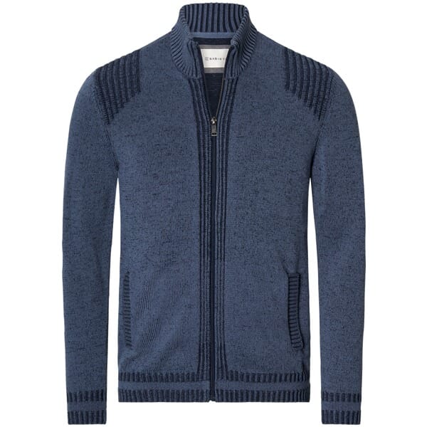 Babista herren Vest - 52/54 - blauw - Plus Size