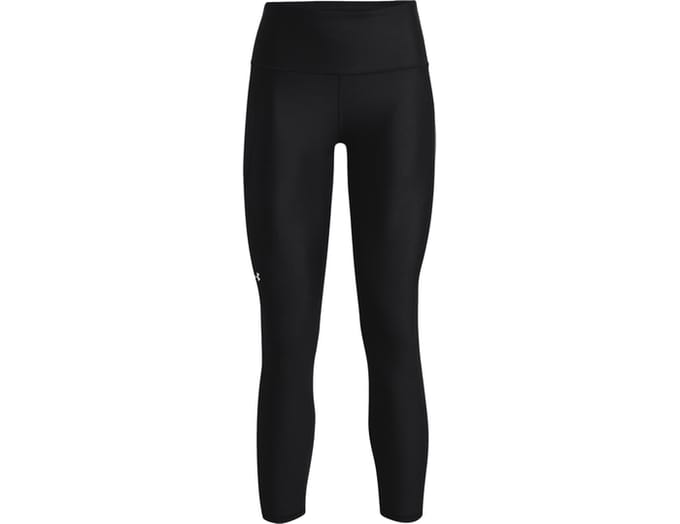 Under Armour Tech Hi Ankle Leg-BLK Dames Sportbroek - Zwart - Wit
