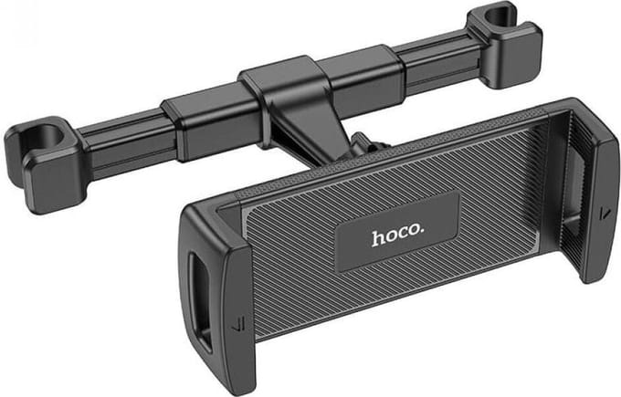Auto Hoofdsteunhouder HOCO CA121 voor Telefoon / Tablet, 4.7inch - 10.5inch, Zwart