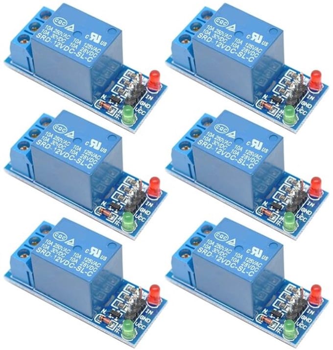 Dailygoody - 1 kanaals relaismodule - 12V relais - ideaal voor