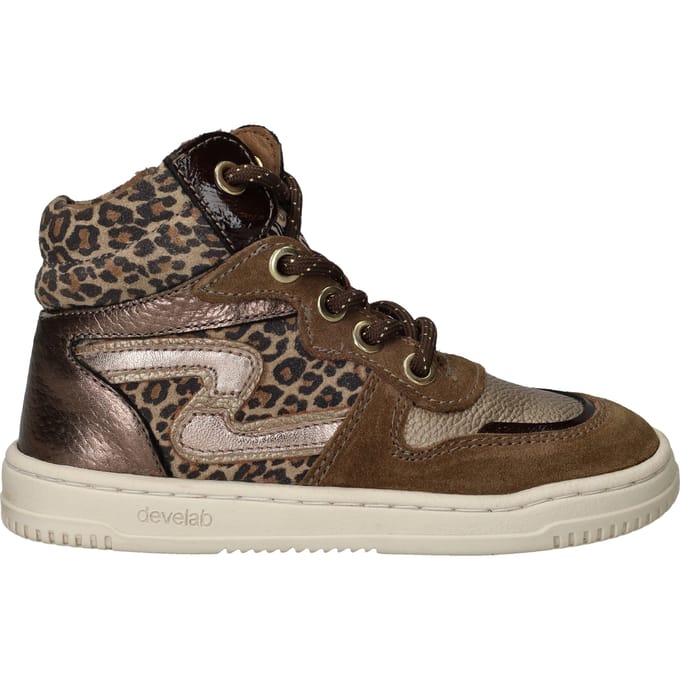 Develab Veterboots - Meisjes - Taupe - Maat:25