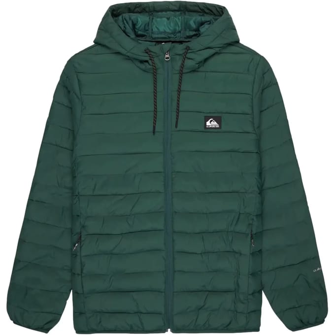 Quiksilver Scaly Gewatteerde Jas Groen S Man