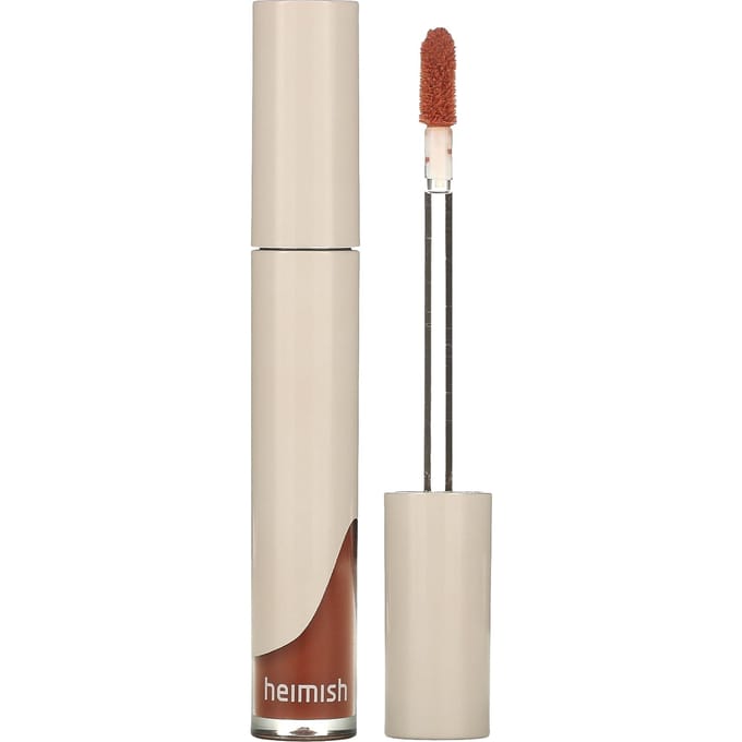 Heimish, Dailism, lip gloss, tangerine coral, 1 lip gloss beige