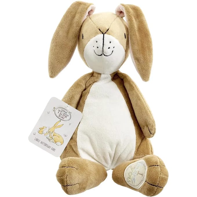 Pluche Rainbow Designs Guess How Much I love You Hare