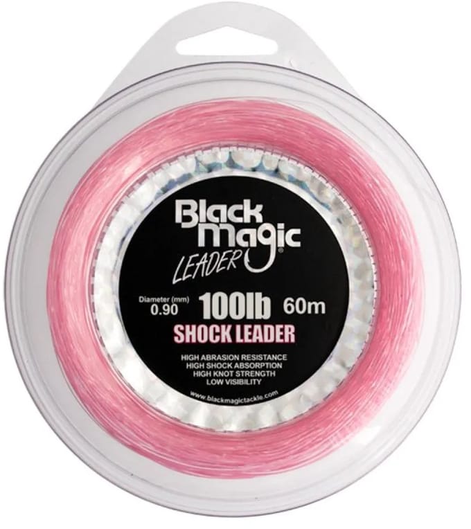 Black Magic Shock Leader Flurocarbon 60 M Roze 0.900 mm