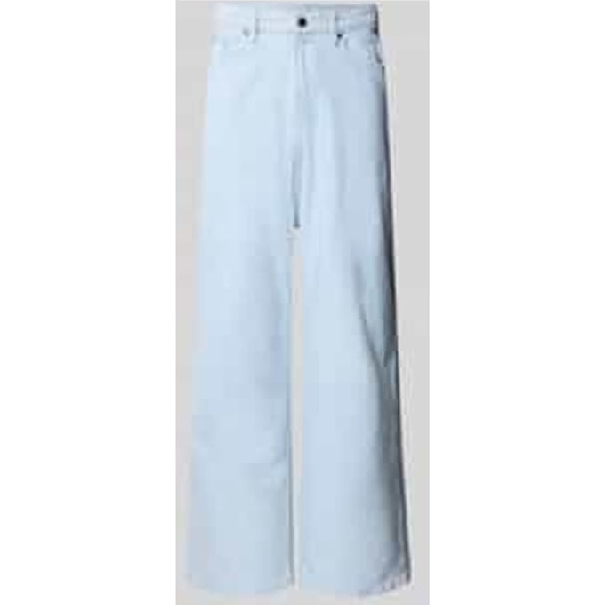 Loose fit Jeans met contrasterende naden