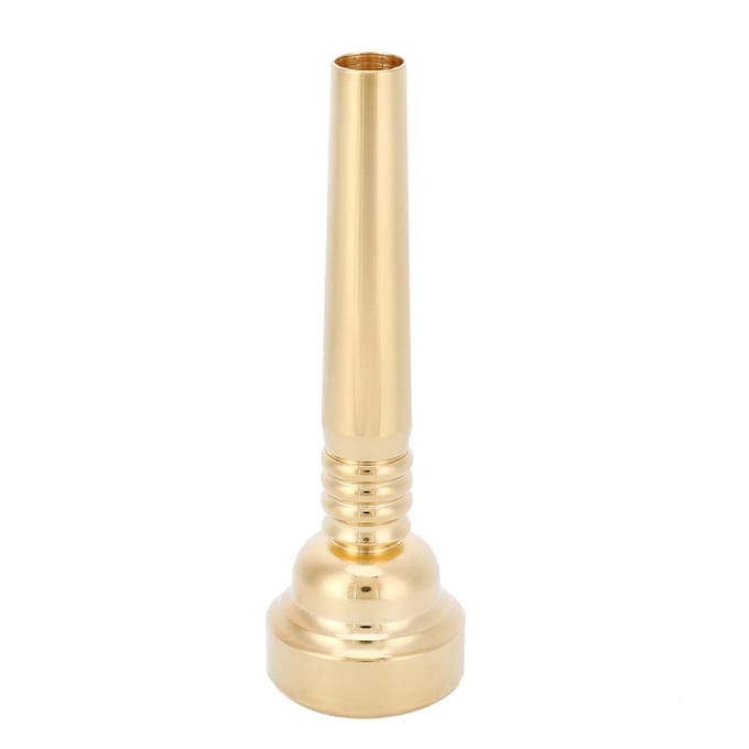 Trompet Mondstuk Goud Modieuze Look Beginner Muziekinstrument Accessoires 17C beige