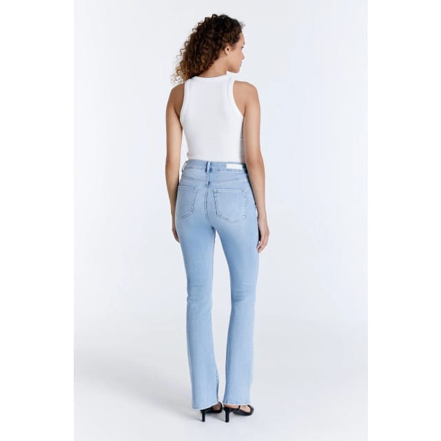 Cup of Joe Matilda dames flare jeans light blue