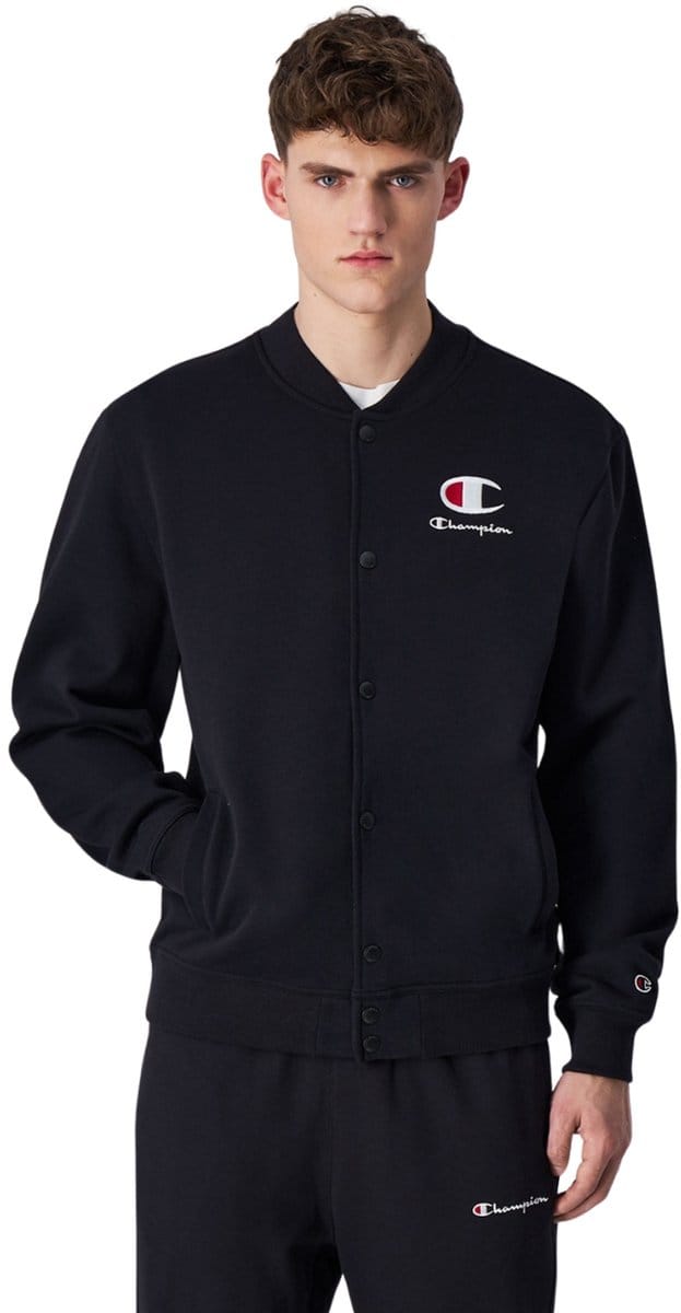 Champion Bomber Sweatshirt Heren Zwart - Maat M