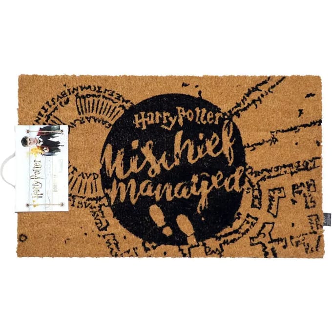 Harry Potter Mischief Managed Unisex Deurmat - meerkleurig - Standard