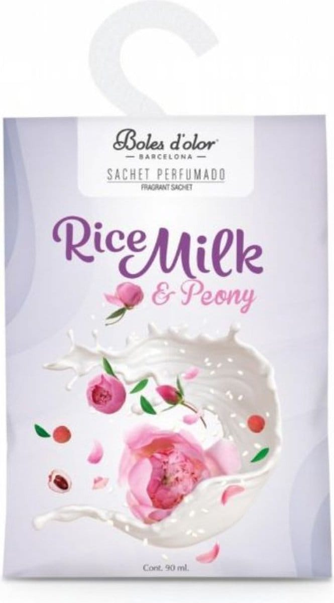 Boles d' Olor Geurzakje Rice Milk & Peony