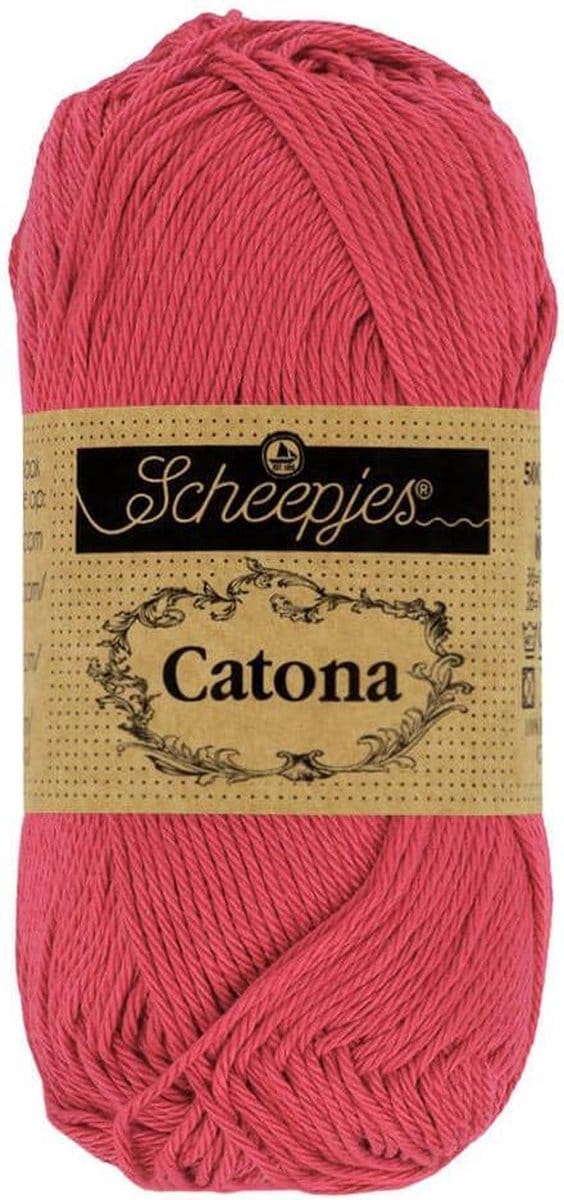 Scheepjes Catona 50 gram - 258 Rosewood