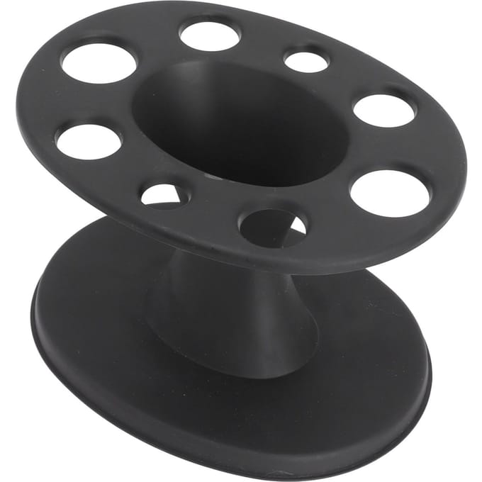 Professionele Salon Kammen Opbergstandaard Meerdere Sleuven Ronde Vorm Clips Schaar Houder Rek Zwart gray