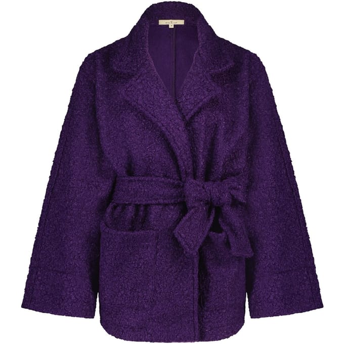 Circle of Trust Jade Jacket Violet Taglia: S | Cappotti monopetto Outlet | Donna | Viola