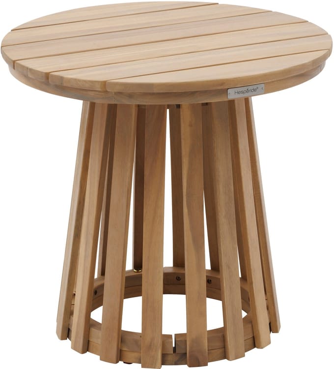 Ronde bijzettafel van acaciahout OSUNA