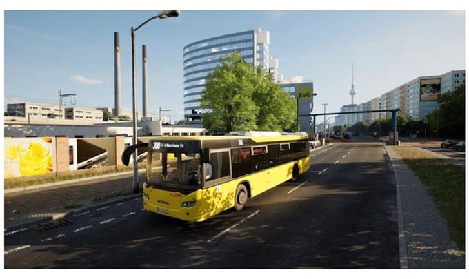 Aerosoft – The Bus – PS5-spel – Berlin – bussimulatie