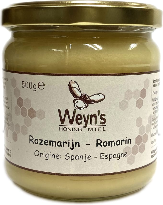 Rozemarijnhoning - 500g - Weyn's - Honingpot