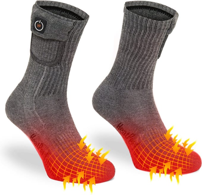 Dunne verwarmde sokken HeatPerformance® THIN - Met batterijen | 42-44
