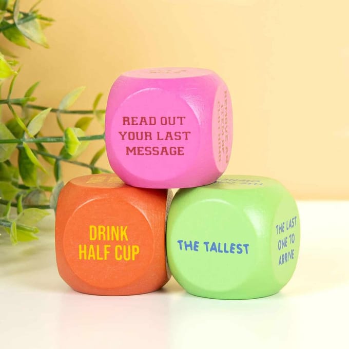 Dice set ''Party'' van Fisura