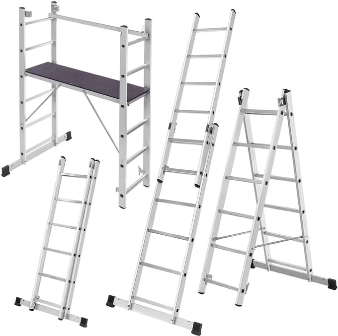 Aluminium laddersteiger Vadans 270 cm