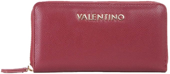 VALENTINO portemonnee Divina Zip Around Wallet Bordeaux wijnrood