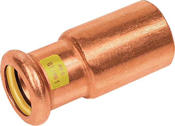 Bonfix PRESS RK GAS insteek verloopkoppeling ø35x28mm gastec