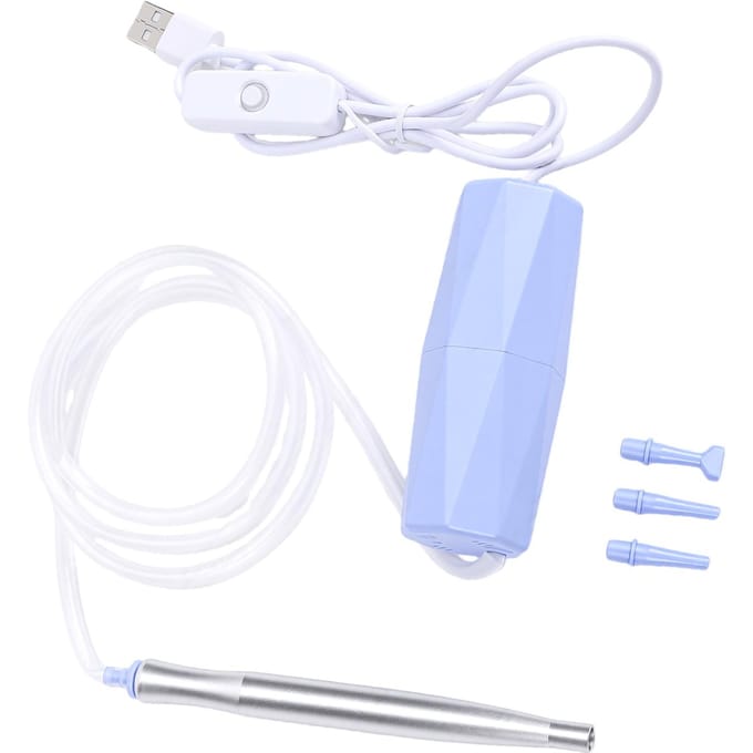 Elektrische Strass Stippen Pen USB-Powered Multi Tip Strass Schildergereedschap voor Knutselen met Verwisselbare Koppen white