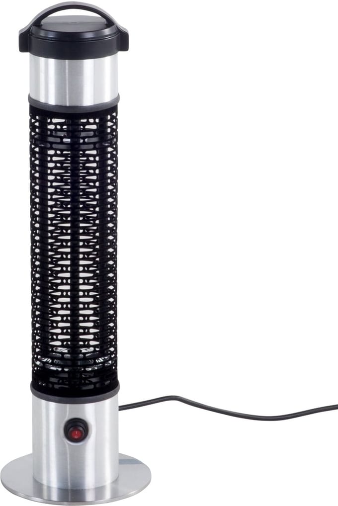 VEZUVIO - Terrasverwarmer - Zwart - Aluminium