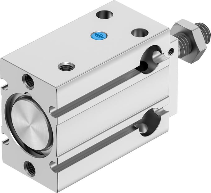 Festo Compacte Cilinder 20mm Boring 5mm Slag Enkelwerkend - 4840821 - P2D9W