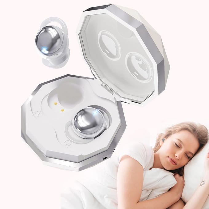 Slaaphoofdtelefoon met Bluetooth 5.4 - Zachte Sleep Earbuds voor Comfortabel Slapen