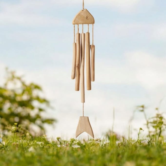 Bali-Dreams handmade wrakhout vis lengte 83 cm
