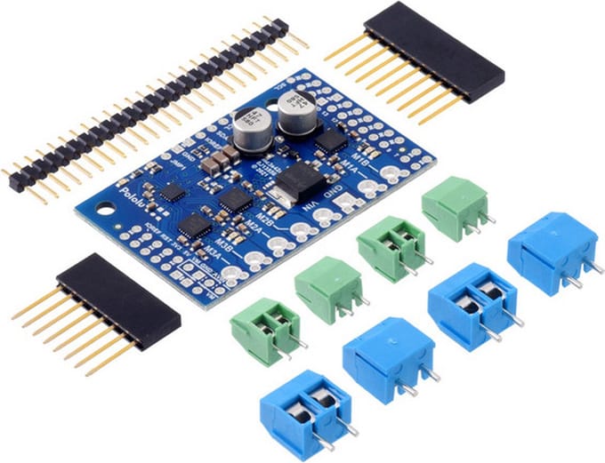 Motoron M3S256 Triple Motor Controller Shield Kit for Arduino Pololu 5031