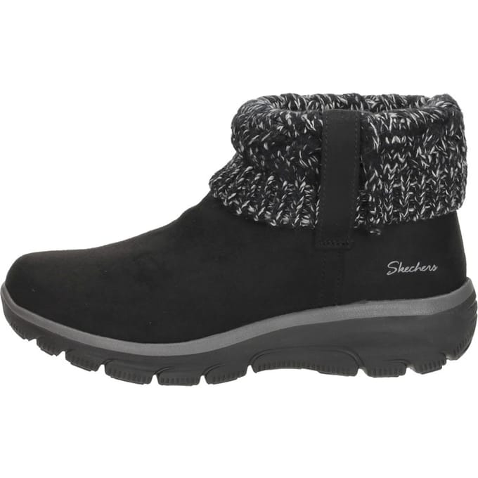 Skechers Easy Going - Cozy Weather Dames Laarzen - Zwart - Maat 39