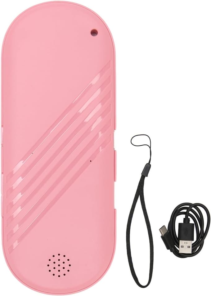 Bluetooth Kussenluidspreker - Slaap Geluid - Diepe Slaap - Botgeleiding Technologie - 17 x 7 x 762 cm - Roze