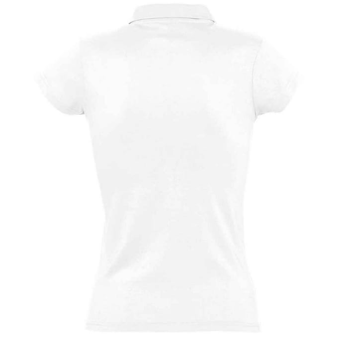 SOLS Dames/Dames Prescott Jersey Poloshirt (Wit)