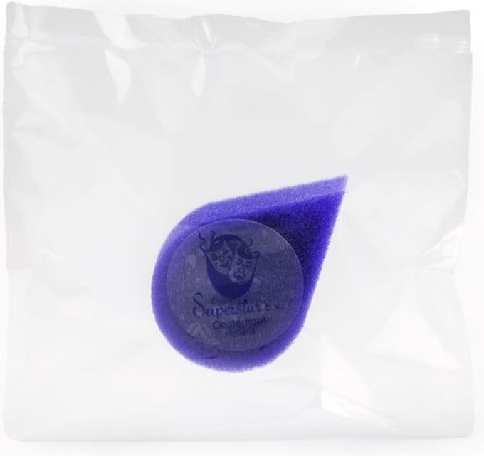 Superstar Eco Butterfly Schmink Sponsje Blauw 1 stuk