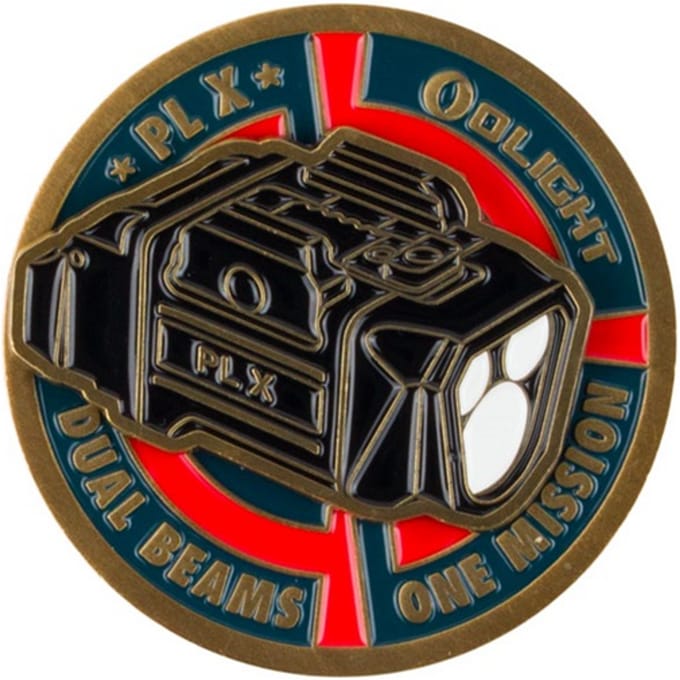 Olight PL X Metalen Embleem Verzamelobject Voor Olight Liefhebbers