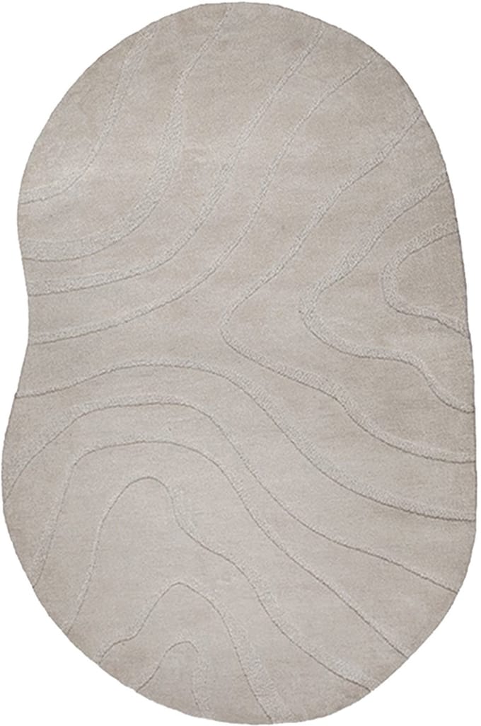 LABEL51 Goa Vloerkleden - Bruin - Polyester - 200x300 cm - Organisch