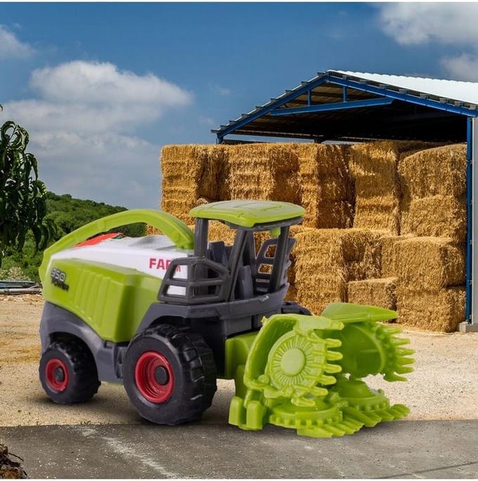 Grote Boerderij Speelgoedset: Tractoren, Dieren & Machines